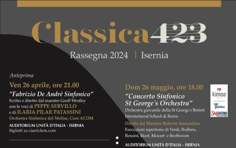Concerto Sinfonico della St George's British International School per Classica 423